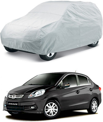 HMS Car Cover For Honda Amaze (Without Mirror Pockets)(Silver, For 2015, 2016, 2017, 2018 Models)