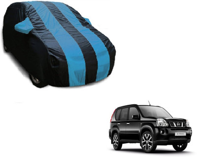 Flipkart SmartBuy Car Cover For Nissan X-Trail (With Mirror Pockets)(Black, Blue)