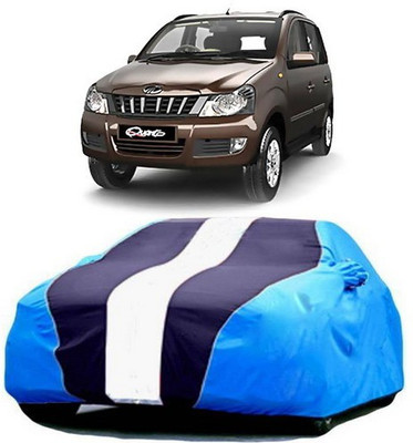 CLASS ONE Car Cover For Mahindra Quanto (With Mirror Pockets)(Blue)