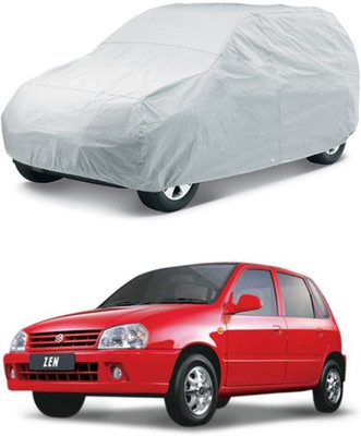 HMS Car Cover For Maruti Suzuki Zen (Without Mirror Pockets)(Silver, For 2005 Models)