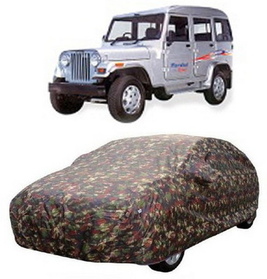 AASDEE Car Cover For Mahindra Marshal (With Mirror Pockets)(Multicolor)