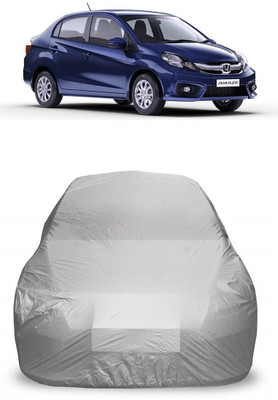 Samspares Car Cover For Honda Amaze (Without Mirror Pockets)(Silver, For 2017 Models)