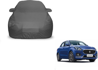 Amanzo Car Cover For Maruti Suzuki Swift Dzire (With Mirror Pockets)(Grey)