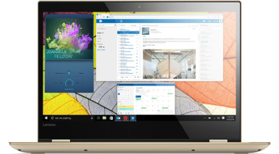Lenovo Yoga 520 Core i3 8th Gen - (4 GB/1 TB HDD/Windows 10 Home) 520-14IKB 2 in 1 Laptop(14 inch, Gold Metallic, 1.7 kg, With MS Office)