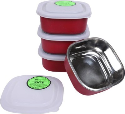 stupefying Steel Fridge Container  - 1200 ml(Red)