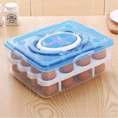 Horoly Plastic Egg Container  - 20 ml(Multicolor)