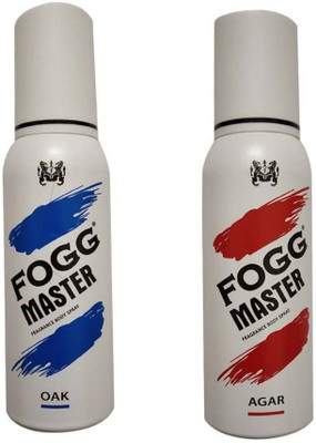 FOGG OAK,AGAR Body Spray  -  For Men & Women(240 ml, Pack of 2)