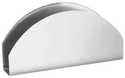 Shri & Sam 1 Compartments Stainless Steel Napkin Holder(Silver)