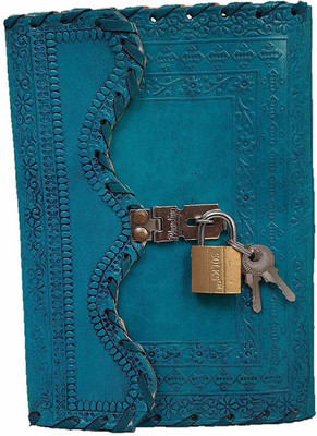 Pranjals House Ethnic Design With Lock Regular Diary Unruled 150 Pages(Multicolor)