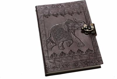 RSN NO A6 Diary NO 100 Pages(Brown)