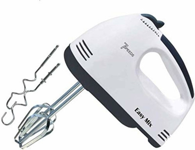 Handy Trendy 7 speed beater 180 W Stand Mixer, Electric Whisk(White)