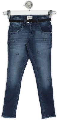 GINI & JONY Slim Girls Dark Blue Jeans