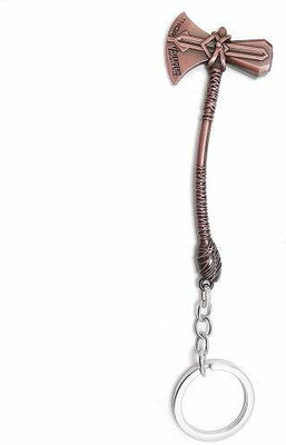 Utkarsh Premium Rose Gold color Metal Avengers Infinity War Thor Key Chain