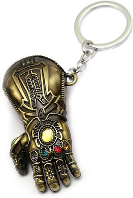 PAWSAM Thanos Infinity Gauntlet Keychain (Gold) Key Chain