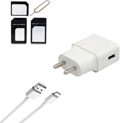 DAKRON Wall Charger Accessory Combo for Huawei Mate 20 Pro(White)
