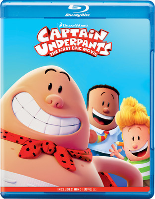 Captain Underpants: The First Epic Movie(Blu-ray English)