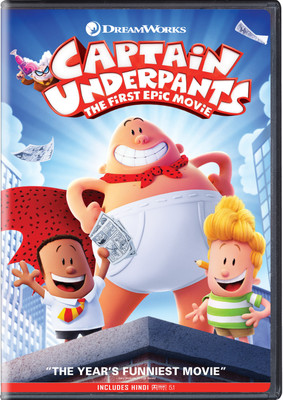 Captain Underpants: The First Epic Movie(DVD English)