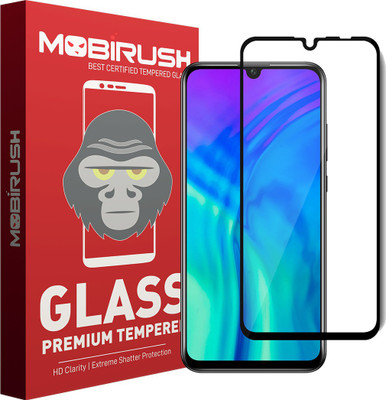 MOBIRUSH Edge To Edge Tempered Glass for Honor 20 Lite(Pack of 1)