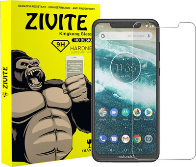 ZIVITE Tempered Glass Guard for Moto One(Pack of 1)