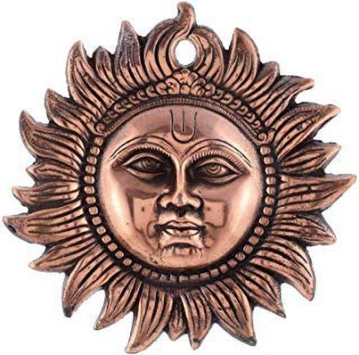 Shubh Sanket Vastu Copper Sun Decorative Showpiece  -  20 cm(Brass, Copper)