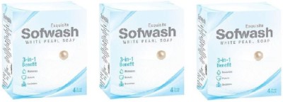 Exquisite White Pearl Moisturizes, Protects, Deodorizes Soap 12x75g(3 x 300 g)