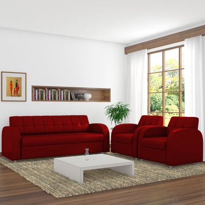 Sofa set maroon colour cheap