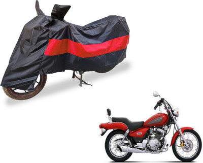 Amanzo Two Wheeler Cover for Yamaha(Enticer, Black, Red)