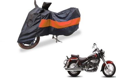 Amanzo Two Wheeler Cover for Hyosung(Aquila 250, Black, Orange)