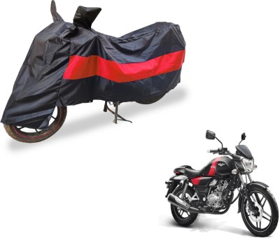 Flipkart SmartBuy Two Wheeler Cover for Bajaj(V 150, Black, Red)