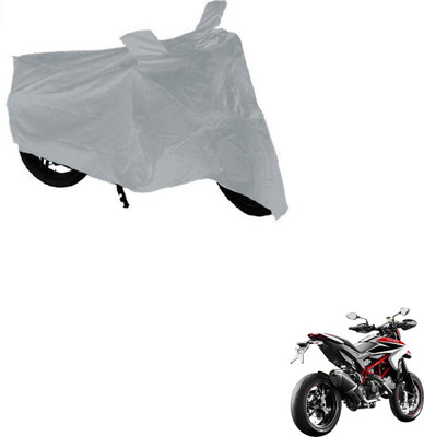 AuTO ADDiCT Waterproof Two Wheeler Cover for Ducati(Hypermotard, Silver)