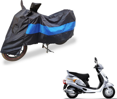 Flipkart SmartBuy Two Wheeler Cover for Mahindra(Duro, Black, Blue)