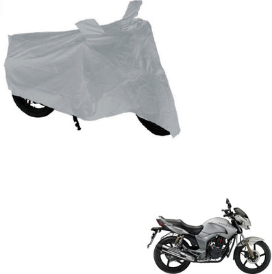 AuTO ADDiCT Waterproof Two Wheeler Cover for Hero(Hunk, Silver)