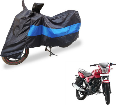 Auto Hub Two Wheeler Cover for TVS(Jive, Black, Blue)