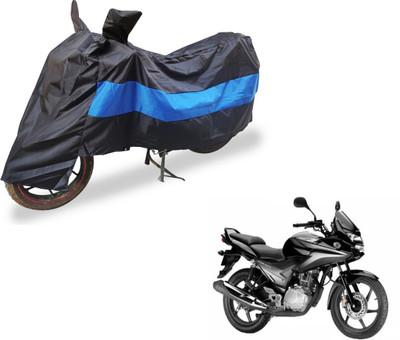 Flipkart SmartBuy Two Wheeler Cover for Honda(CBF, Black, Blue)