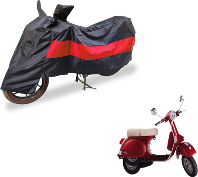 Flipkart SmartBuy Two Wheeler Cover for LML(Star Euro, Black, Red)