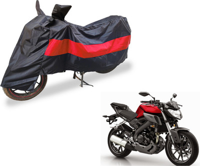 Flipkart SmartBuy Two Wheeler Cover for Suzuki(Gixxer, Black, Red)