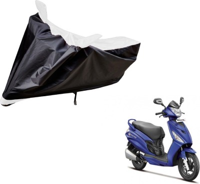 Amanzo Two Wheeler Cover for Hero(Maestro Edge, Black, White)