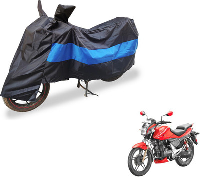 Auto Hub Two Wheeler Cover for Hero(Sport, Black, Blue)