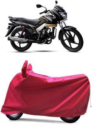 MoTRoX Two Wheeler Cover for Mahindra(Centuro, Red)