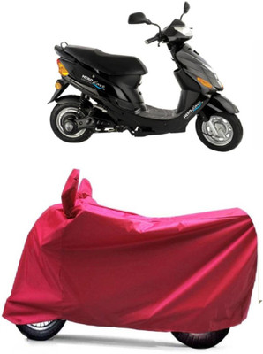 MoTRoX Two Wheeler Cover for Hero(Electric Zippy, Red)