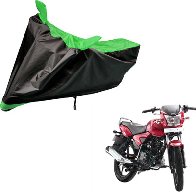 Auto Hub Two Wheeler Cover for TVS(Jive, Black, Green)