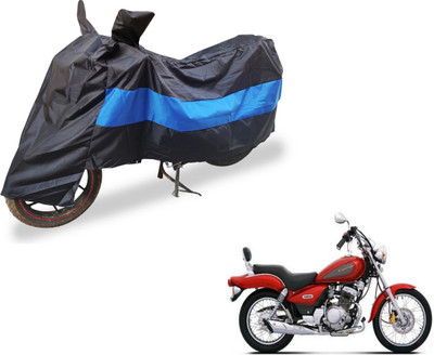 Amanzo Two Wheeler Cover for Yamaha(Enticer, Black, Blue)