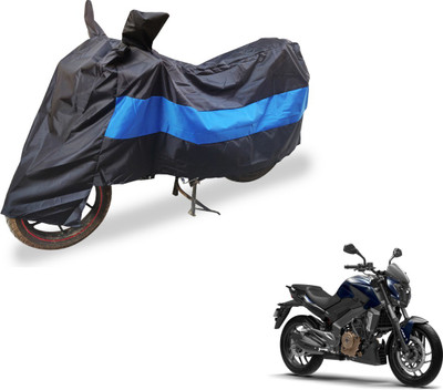 Amanzo Two Wheeler Cover for Bajaj(Dominar, Black, Blue)
