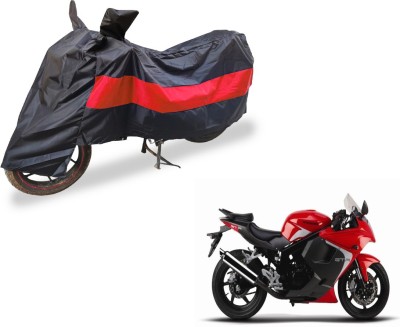 Amanzo Two Wheeler Cover for Hyosung(GT250R, Black, Red)