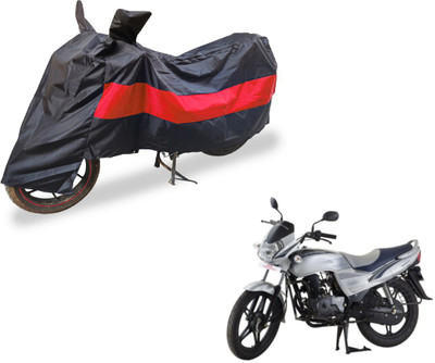 Auto Hub Two Wheeler Cover for LML(Freedom, Black, Red)