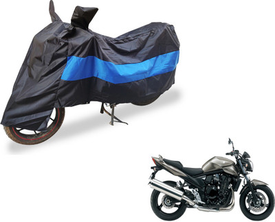 Amanzo Two Wheeler Cover for Suzuki(Bandit, Black, Blue)