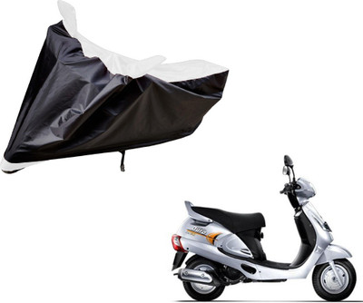 Auto Hub Two Wheeler Cover for Mahindra(Duro, Black, White)