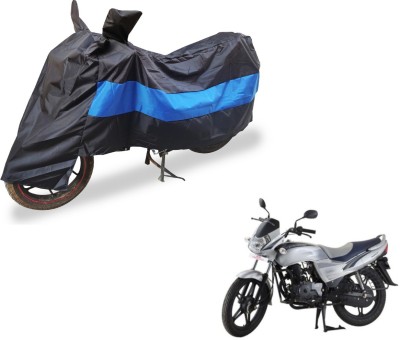 Auto Hub Two Wheeler Cover for LML(Freedom, Black, Blue)