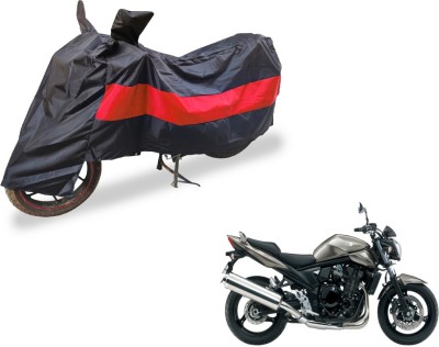 Amanzo Two Wheeler Cover for Suzuki(Bandit, Black, Red)