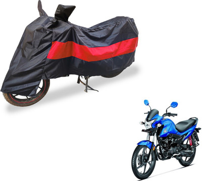 Flipkart SmartBuy Two Wheeler Cover for Honda(Livo, Black, Red)